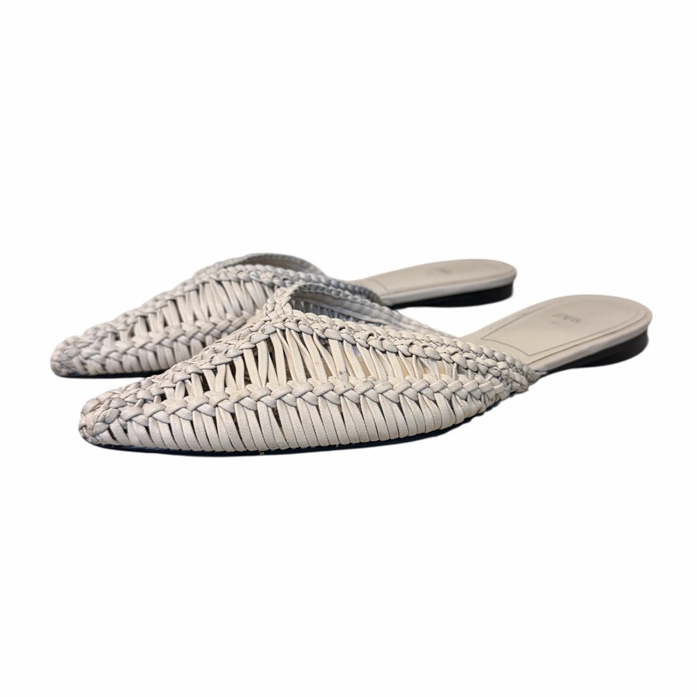 Zara Women's Woven Slip-On Mules